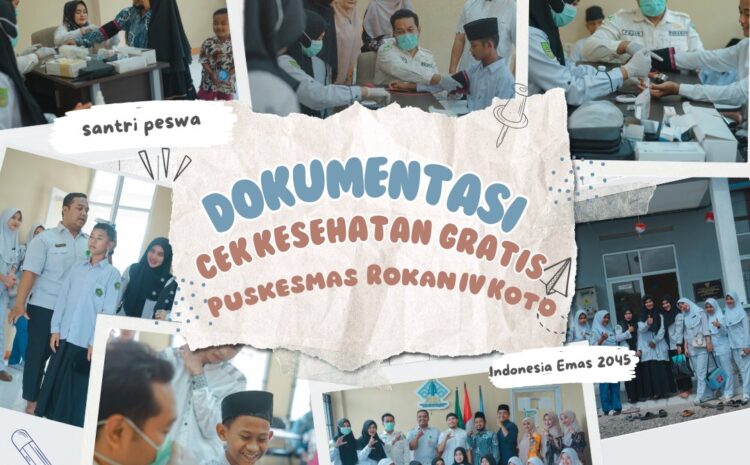 Check Kesehatan Gratis bersama Puskesmas Rokan IV Koto