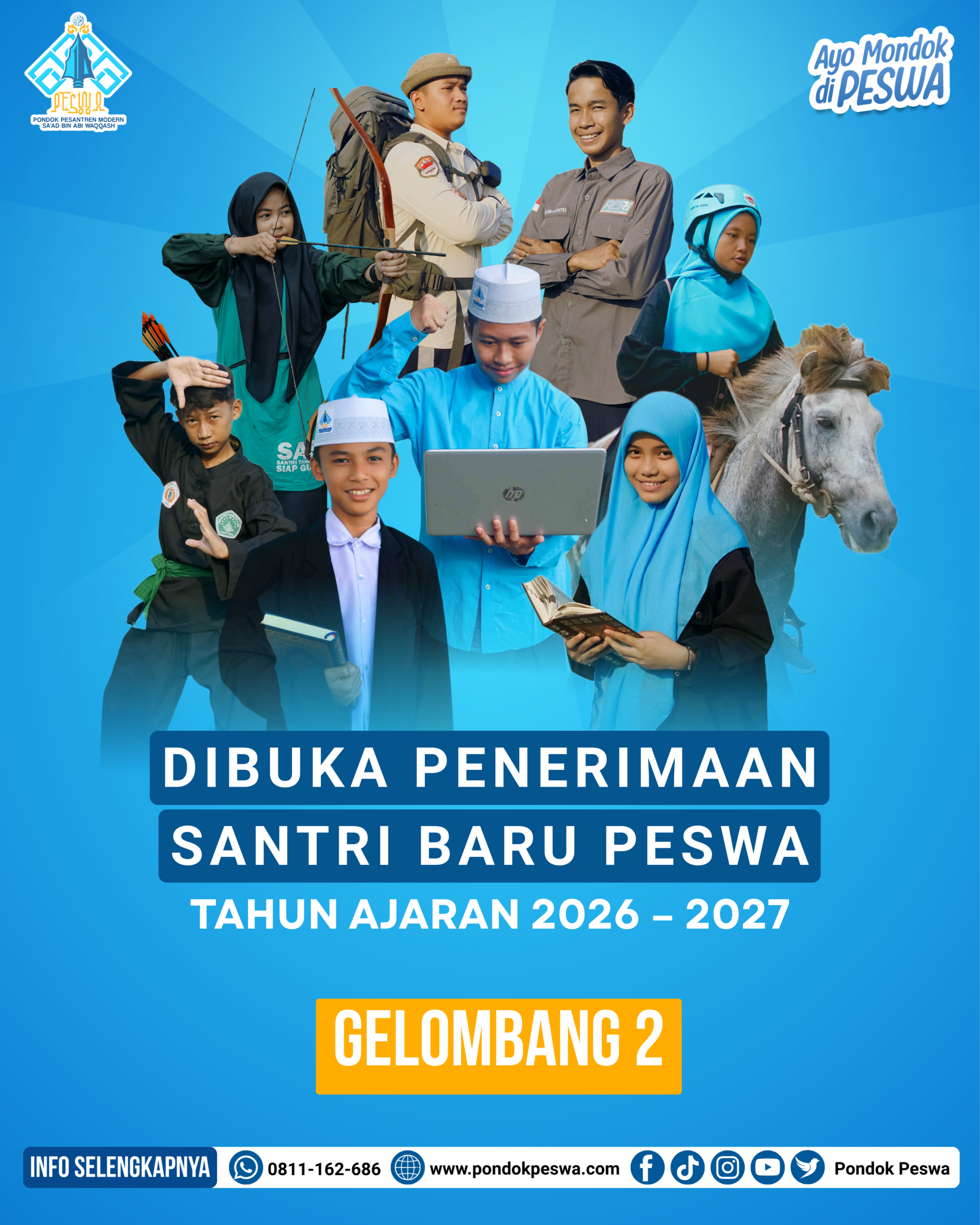 DONWLOAD FORMULIR PENDAFTARAN 2026-2027-PESANTREN MODERN SA’AD BIN ABI WAQQAS